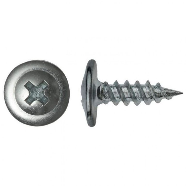 Саморезы с прессшайбой острые 4,2x51, 500 шт