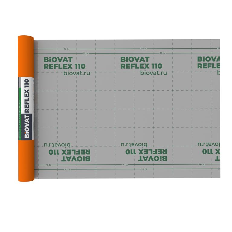 Мембрана ветро-влагозащитная BIOVAT® REFLEX 110, 75 м2 — изображение 5
