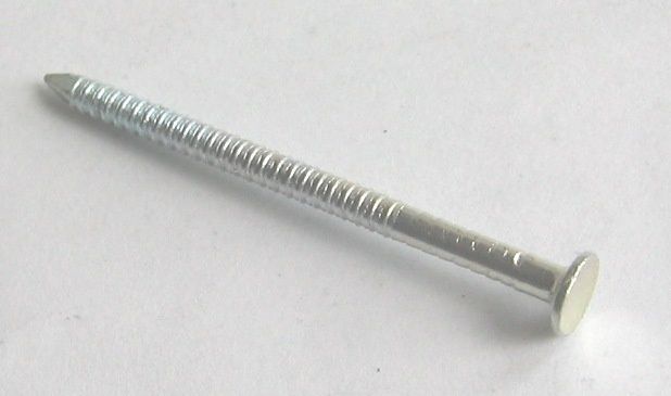 Гвозди ершеные оцинкованные 4.2x40 упаковка 5 кг