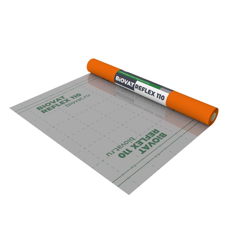 Мембрана ветро-влагозащитная BIOVAT® REFLEX 110, 75 м2 — изображение 3